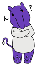 boy&tapir sticker #3207268