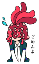 boy&tapir sticker #3207273