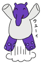boy&tapir sticker #3207282