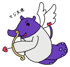 boy&tapir sticker #3207288