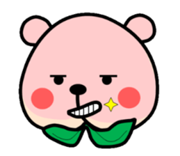 Sweet Peach Bear sticker #3207491