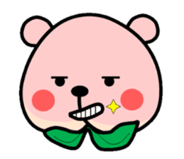 Sweet Peach Bear sticker #3207491