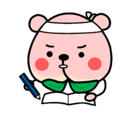 Sweet Peach Bear sticker #3207503