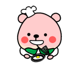 Sweet Peach Bear sticker #3207505