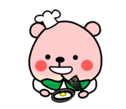 Sweet Peach Bear sticker #3207505