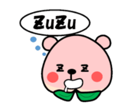 Sweet Peach Bear sticker #3207509
