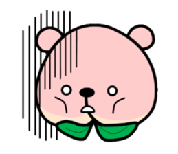 Sweet Peach Bear sticker #3207510