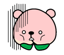 Sweet Peach Bear sticker #3207510