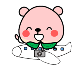 Sweet Peach Bear sticker #3207516