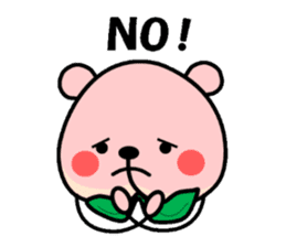 Sweet Peach Bear sticker #3207517