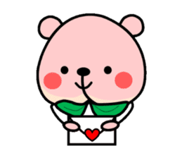 Sweet Peach Bear sticker #3207521