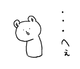 Bow Tie kumagoro of Kansai dialect sticker #3207580