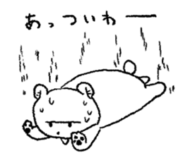 Bow Tie kumagoro of Kansai dialect sticker #3207605