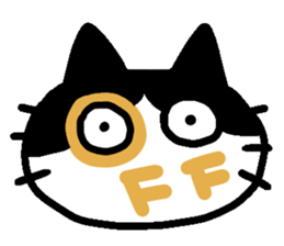 Cat Face! sticker #3207734