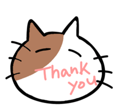 Cat Face! sticker #3207735