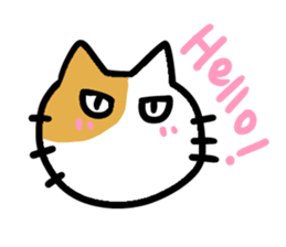 Cat Face! sticker #3207738