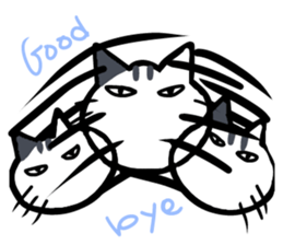 Cat Face! sticker #3207739