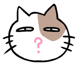 Cat Face! sticker #3207744