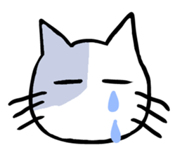 Cat Face! sticker #3207753