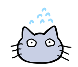 Cat Face! sticker #3207754