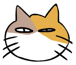 Cat Face! sticker #3207758