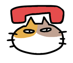 Cat Face! sticker #3207762