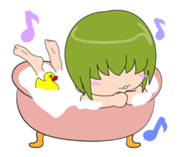 Cheerful high school boy stickers sticker #3208205