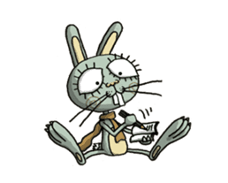 ELEGANT KIIMO Rabbit 2 sticker #3208257