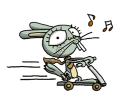 ELEGANT KIIMO Rabbit 2 sticker #3208258