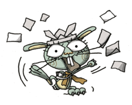 ELEGANT KIIMO Rabbit 2 sticker #3208266