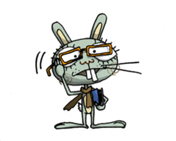 ELEGANT KIIMO Rabbit 2 sticker #3208275