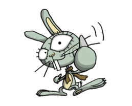 ELEGANT KIIMO Rabbit 2 sticker #3208286