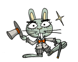 ELEGANT KIIMO Rabbit 2 sticker #3208288