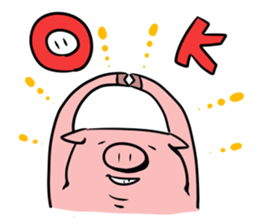 Fat pig & Friends Sticker sticker #3208452