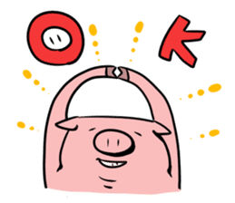 Fat pig & Friends Sticker sticker #3208452