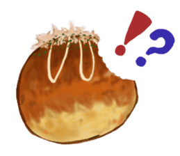 Real Takoyaki sticker #3208796