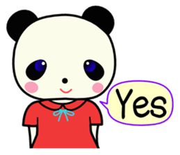 Pandakochan 1 (English) sticker #3208955