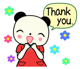 Pandakochan 1 (English) sticker #3208957