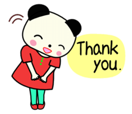 Pandakochan 1 (English) sticker #3208977