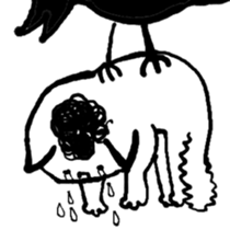 White cat2(English) sticker #3209033