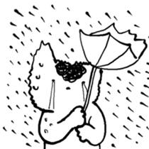 White cat2(English) sticker #3209034