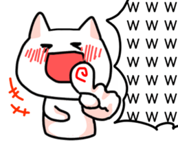 The creature which resembles a cat sticker #3209681