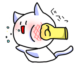 The creature which resembles a cat sticker #3209689