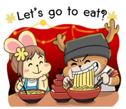 Sumo and Naenae (vr.Eng) sticker #3210079