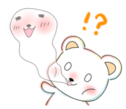 White kumasan life sticker #3210573