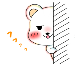 White kumasan life sticker #3210574