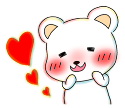 White kumasan life sticker #3210577