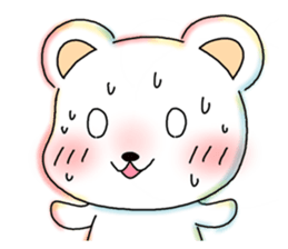 White kumasan life sticker #3210582