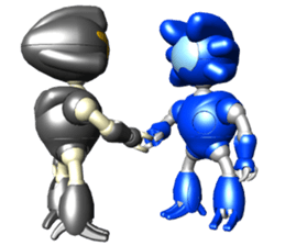 Space observer - part4 (3DCG) sticker #3210788