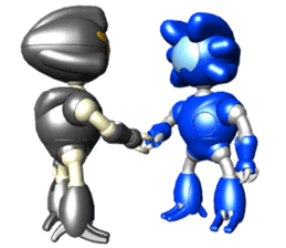 Space observer - part4 (3DCG) sticker #3210788